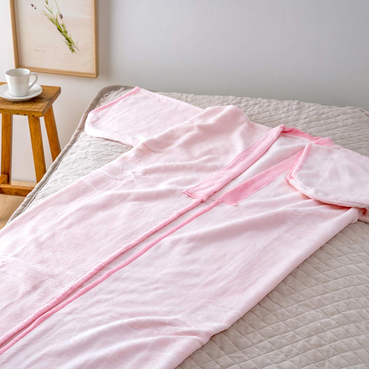 Amazon｜西川 夜着毛布 MD9067 大人用 綿100％ かいまき シール織 東京